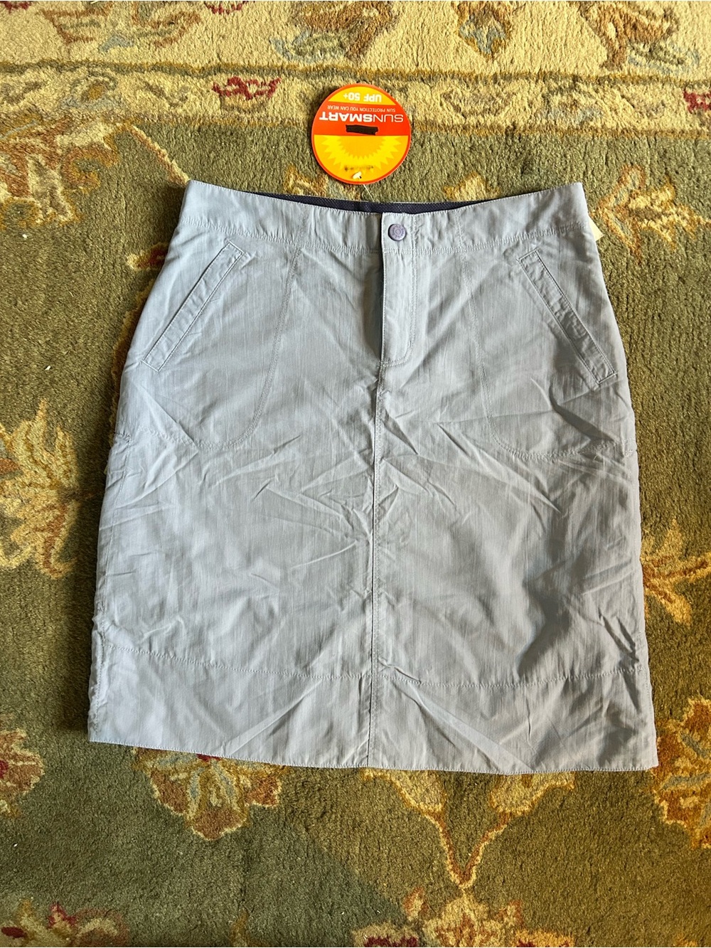 L.L. Bean Lavender Skirt with Angled Front Pockets size 4